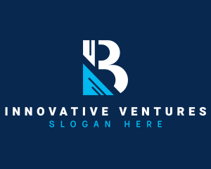 Entrepreneur - Modern Business Firm Letter B logo design