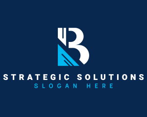 Strategy - Modern Business Firm Letter B logo design