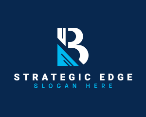 Strategy - Modern Business Firm Letter B logo design