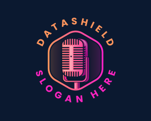 Podcast Media Streaming Logo