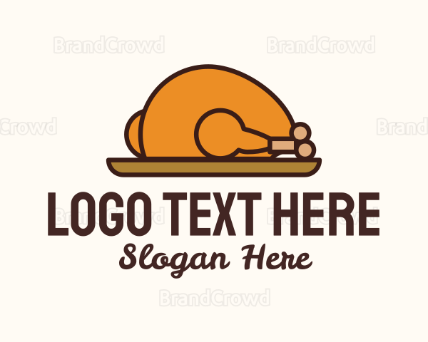 Roasted Chicken Plate Logo