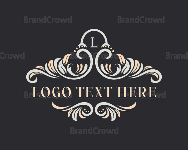 Luxury Floral Event Logo