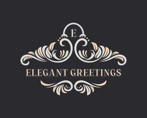 Luxury Floral Event logo design