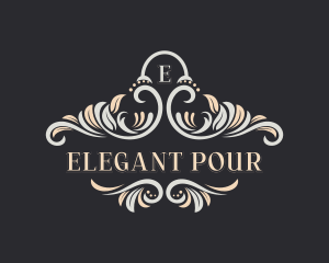 Luxury Floral Event logo design