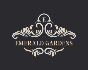 Luxury Floral Event logo design