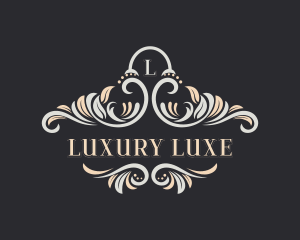 Luxury Floral Event logo design