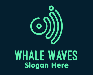 Green Wave Media logo design