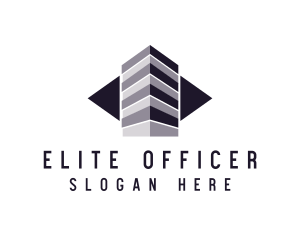 Business Office Tower Building logo design