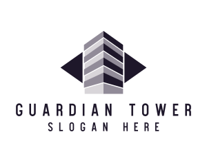 Business Office Tower Building logo design