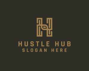 Business Firm Letter H logo design