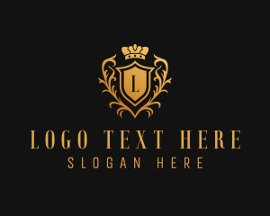 Wedding - Royal University Shield logo design