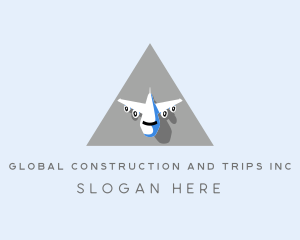 Travel - Cargo Airplane Aviation logo design