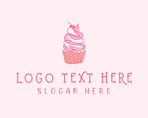 Icing - Pastry Cupcake Dessert logo design