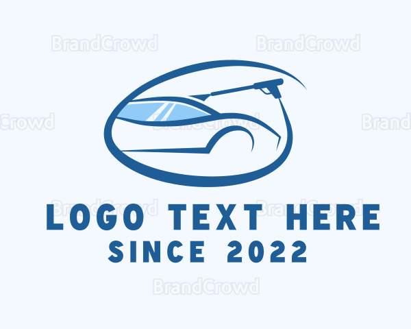 Car Cleaning Hose Logo