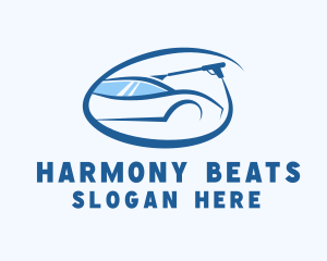 Car Cleaning Hose  Logo
