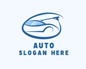 Car Cleaning Hose  Logo