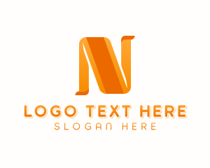 Professional - Creative Business Letter N logo design