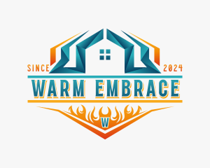 Cooling Temperature Ventilation logo design