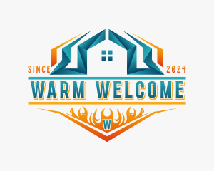 Cooling Temperature Ventilation logo design