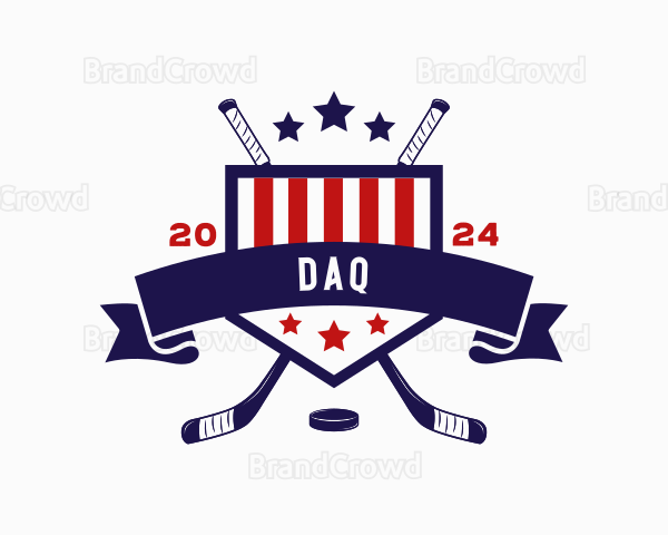 American Hockey Sports Logo