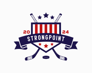 American Hockey Sports Logo