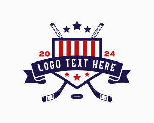 American Hockey Sports Logo