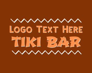 Hawaiian - Hawaiian Tiki Bar logo design