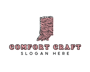 Craft Yarn Indiana logo design