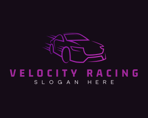 Automotive Race Car logo design