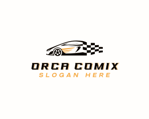 Supercar - Auto Supercar Racing logo design