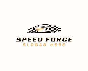 Auto Supercar Racing  logo design