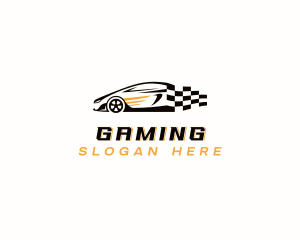 Flag - Auto Supercar Racing logo design
