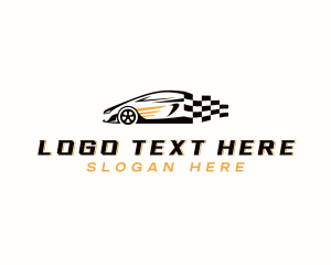 Speed - Auto Supercar Racing logo design