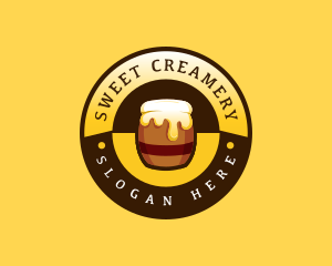 Honey Jam Delicacy logo design