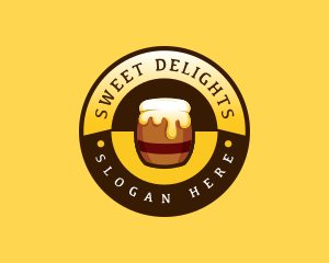 Honey Jam Delicacy logo design