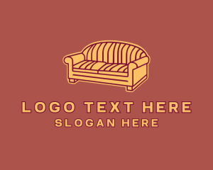 Couch - Sofa Furniture Decor logo design