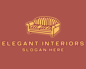 Sofa Furniture Decor logo design