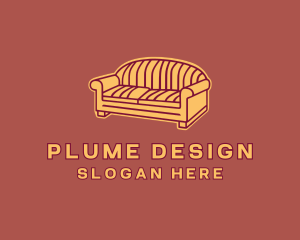 Sofa Furniture Decor logo design