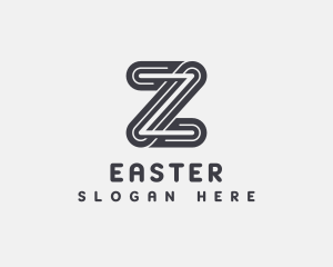 Modern Industrial Letter Z Logo