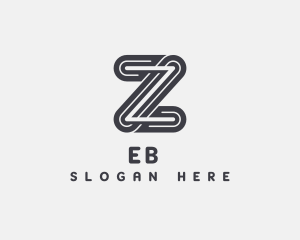 Geometric - Modern Industrial Letter Z logo design