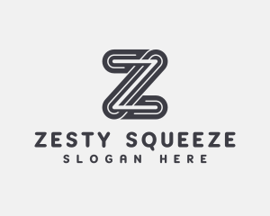 Modern Industrial Letter Z logo design