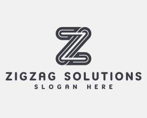 Modern Industrial Letter Z logo design