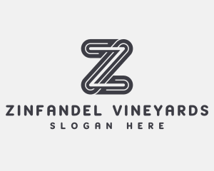 Modern Industrial Letter Z logo design