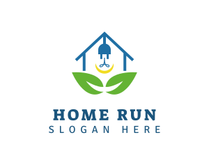 Home Natural Energy logo design