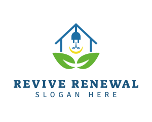 Home Natural Energy logo design