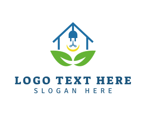 Plug - Home Natural Energy logo design
