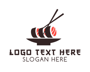 Gourmet - Sushi Asian Restaurant logo design