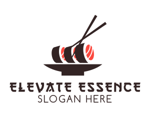 Meal Delivery - Sushi Asian Restaurant logo design