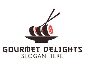 Sushi Asian Restaurant  logo design