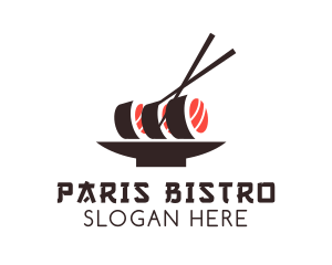 Sushi Asian Restaurant  logo design